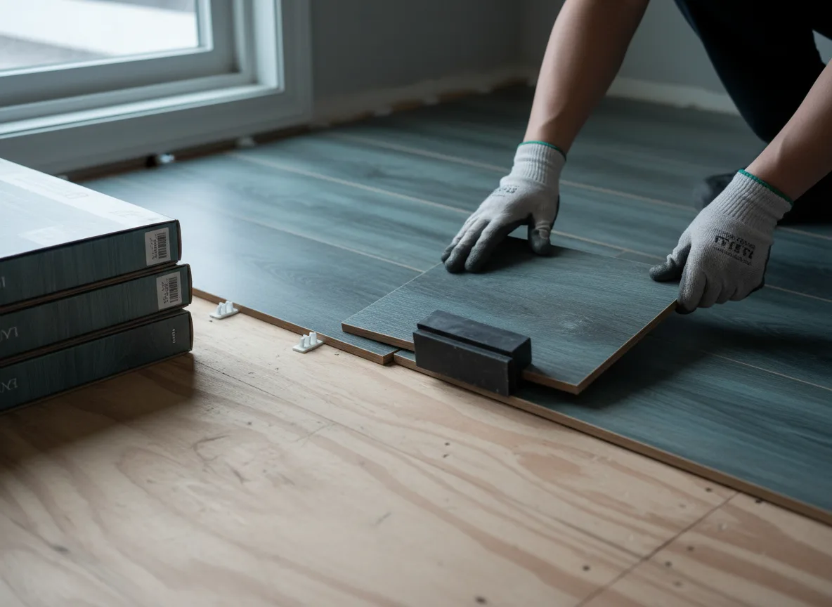 Luxury Vinyl Plank Installation company in Hardy, IA